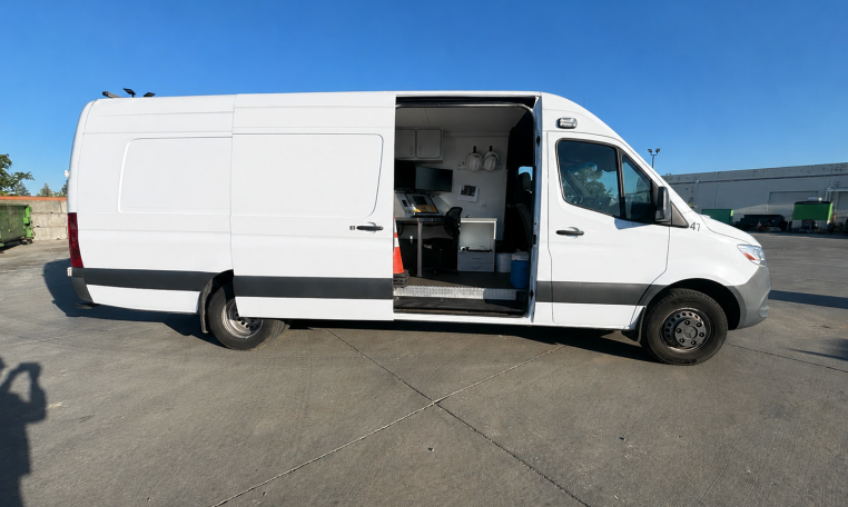 2021 Mercedes-Benz Sprinter w/ Rausch Eco-Star 400 Mainline and Lateral Camera System