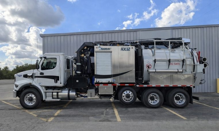 2026 Western Star 47X (12 Yard / 1300 Water) Ramvac HX-12-27 Hydro-Excavation Truck w/ Automatic Transmission and 5250 CFM Blower