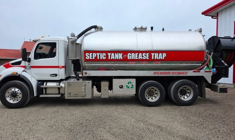 2023 Peterbilt 548 6X4 (4200-Gallon) Bruder Vacuum Truck w/ Omega Rear Hose System