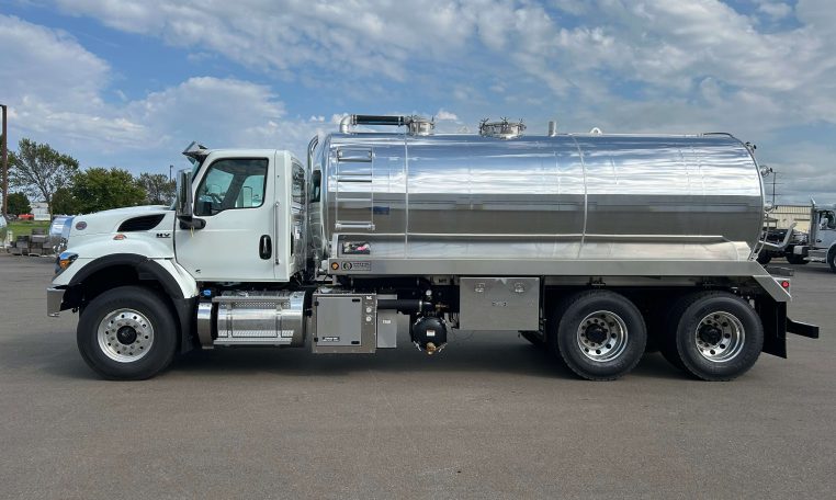 2027 International HV607 6X4 (4250-Gallon / 4050 Waste / 200 Water) Imperial Industries Vacuum Truck w/ NVE 4310 (940 CFM) Vacuum Blower and Jetter